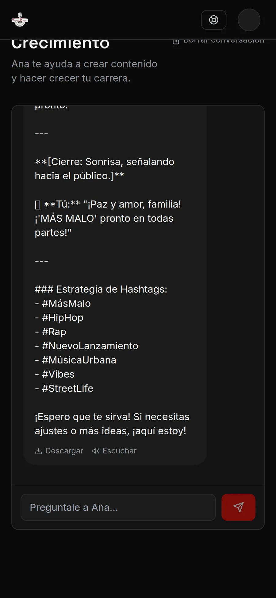 Asistente de crecimiento