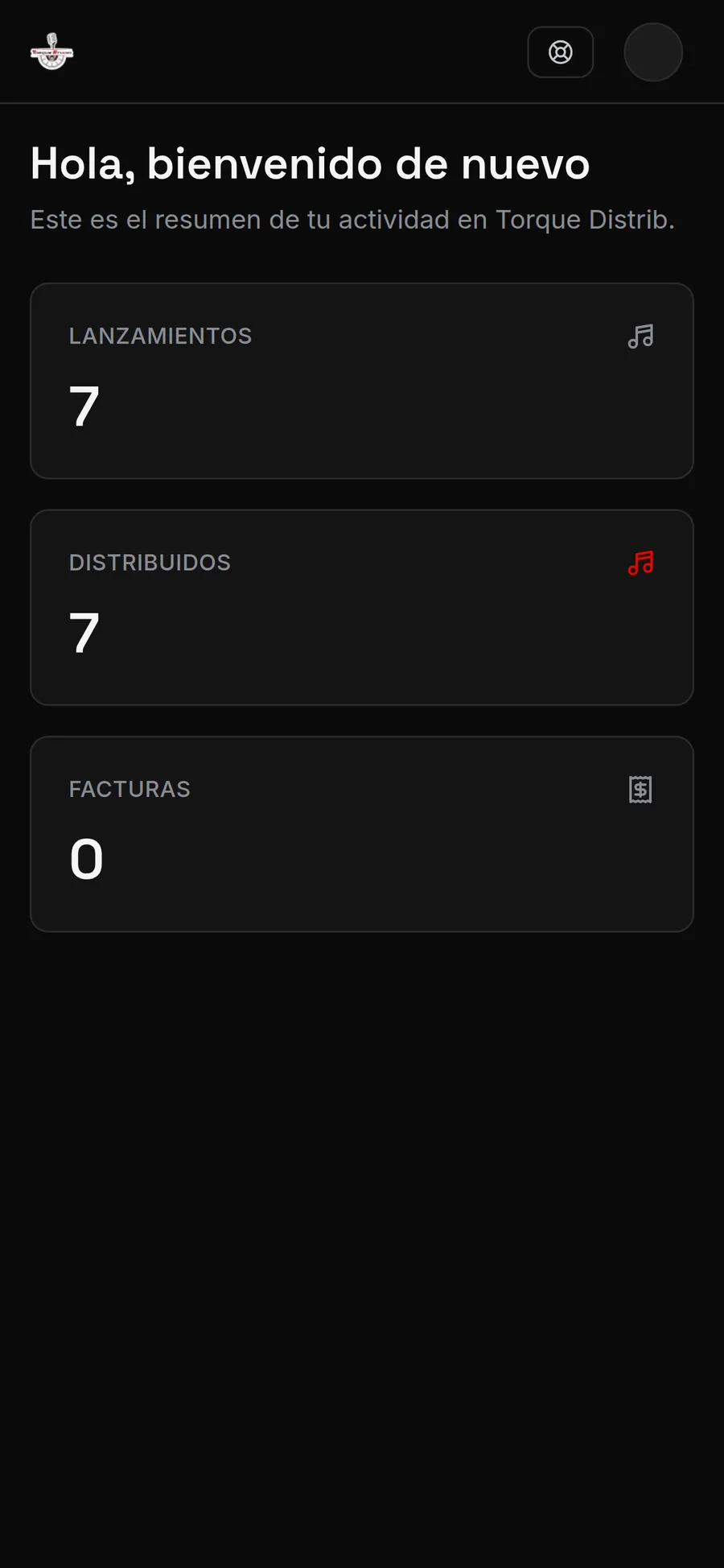 Torque Distrib instalada en el movil